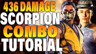 MK1 Scorpion Combos - Mortal Kombat 1 Scorpion Combo Tutorial