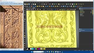 Gszone latest's 3D Door Design  Home Main Door  Design #gszone #design  #artcam  #cncrouter