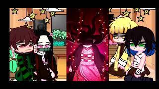 Kamaboko squad react to Nezuko(read the description)