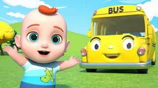 Wheels on the Bus Song! | Leo Kids Songs & Nursery Rhymes