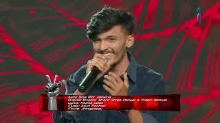 Ashish Mahar "Aago Bina Bidi Jaldaina...." | LIVE - The Voice of Nepal Season 4 – 2022