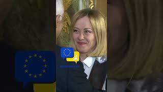 Giorgia Meloni Joins EU Leaders at the Palais d'Egmont in Brussels #meloni #eudebates #italy #EUCO