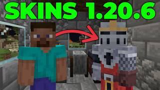 How To Change Your Skin in Minecraft Java Edition (1.20.6)