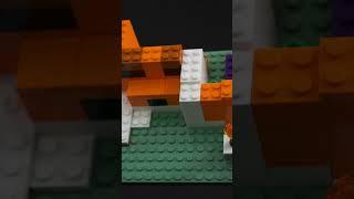 #LEGO #Minecraft #Timelapse #Howto #stopmotion  #DIY #Shorts 21178 The Fox Lodge