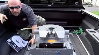 B&W Companion 5th Wheel Hitch Installation and testing Vs Andersen W/ in Bed Gm Puck System
