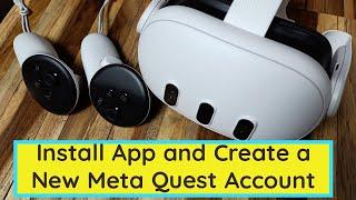 How to Install Meta Quest 3 Android App and Create a New Account