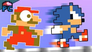 Mario & Sonic's Big Race | Mario Animation