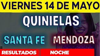 Resultados Quinielas Nocturna de Santa Fe y Mendoza, Viernes 14 de Mayo