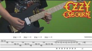 Ozzy - Crazy Train - Guitar Lesson (Solo) with Tabs!