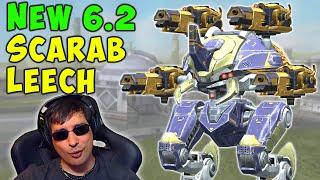 New 6.2 SCARAB LEECH Robot Dominating War Robots - WR Mk2 Gameplay