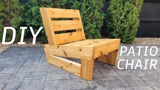 DIY Modern Patio Chair