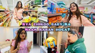 Mini Supermarket ️ Kya Chikoo baby ke namkaran Hoga ya nahi Gujarat nikal gaye shopping karne |