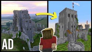 Using Real Ruins to Create a Castle in Minecraft