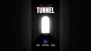 Make Cinematic Motion Graphics with Tunnels in After Effects