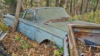 JUNKYARD FIND 1960 El Camino Funeral Car and More!