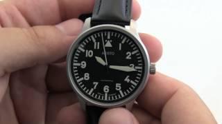 Aristo German Flieger ETA Automatic Pilot Watch 3H114