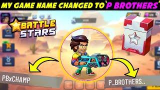 My Game Name Changed To P Brothers Then This Happened! || Battle Stars New Gameplay || Battle Stars