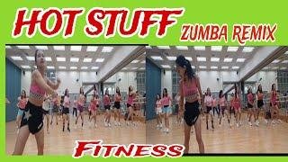 HOT STUFF ZUMBA REMIX | ZUMBA FITNESS ZUMBA WITH ZIN LUNA | Hazeljhon Adventures