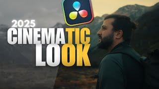 How to Create a Cinematic Look in DaVinci Resolve 19 – Beginner Tutorial 2025