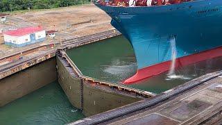 The Genius Technologies Behind Panama Canal Locks Moving World Largest Ships