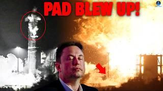BAD NEWS! Starship Ship 36 suffers Major Anomaly Explosion, Pad Blow Up...Here's What Happened!