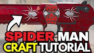 Spider Man Sticker Craft Tutorial (How to do Spider Man Combo CS2)