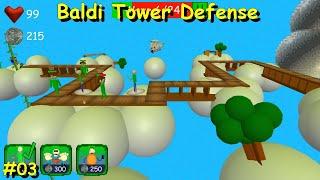 Baldi Tower Defense: Cloudy's Domain Alpha1 part3 - Baldi's Basics fangame