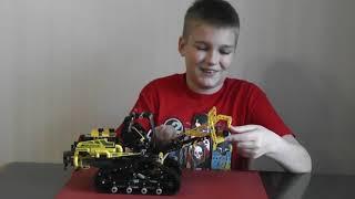 LEGO Technic Гусеничный погрузчик - обзор