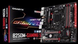 GIGABYTE Motherboard B250M -  gaming 5 (unboxing)