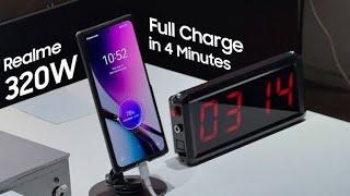 World Fastest Charging 320W Supersonic Charge | Realme 320W Fast Charging Test | Tech Floppy