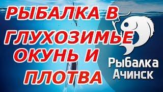 Рыбалка в глухозимье Зимняя ловля окуня и плотвы Берёзовское водохранилище