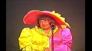 Chubby Oates as Dame Tilly Tart...Hazlitt Theatre Goldilocks Maidstone 1984-85 HD