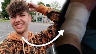 Day In The Life Of Anthony Ragazzine - First Vlog and Sprained My Ankle!