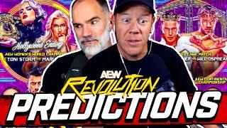 OFFICIAL AEW REVOLUTION 2025 PREDICTIONS