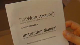 Winegard Flatwave Amped Indoor HDTV Antenna Review - Part 1 Unboxing