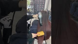 DOMINICAN BLOW DRY ON PROCESS HAIR!!!
