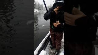 Байкальская рыбалка на реке первый день зимы  #байкал #рыбалка #fishing #отдых #рыба #река #хариус