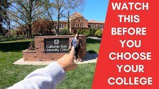 WHY I Selected CSU CHICO vs MY 6 ADMITS?