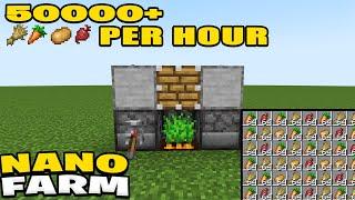 Minecraft 1.21 The Best Nano Crop Farm