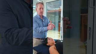 C1/C2 Cervical Spine adjustment / manipulation #physicaltherapy #chiropractor #osteopathy