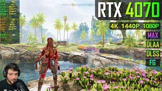 RTX 4070 - Horizon Forbidden West