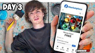 I Survived 7 Days Only on Facebook Marketplace - Day 3