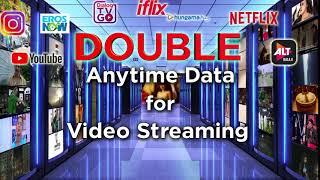 Now get DOUBLE Anytime Data for Video Streaming from Dialog Home Broadband