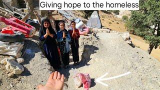 Homeless Grandma & Sisters Get Hope & Help