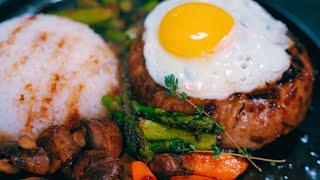 Japanese Hamburg Steak (Juicy & Tender!)