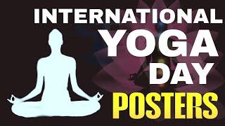International yoga day posters slogans wishes drawing ideas 2025