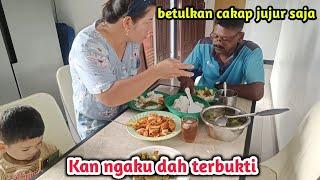 Saat Makan Saya Tanya Suami Awalnya Tak Mengaku..Setelah Terbukti baru mengaku