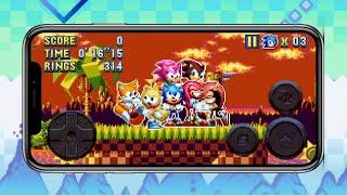 SONIC MANIA on ANDROID