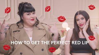 ARE YOU TEAM MATTE OR TEAM GLOSSY? How To Get the Perfect Red Lip with Priscilla Ono and Itati Lopez