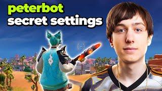 Peterbot Reveals NEW Settings & Stretched Res in Fortnite Chapter 6!